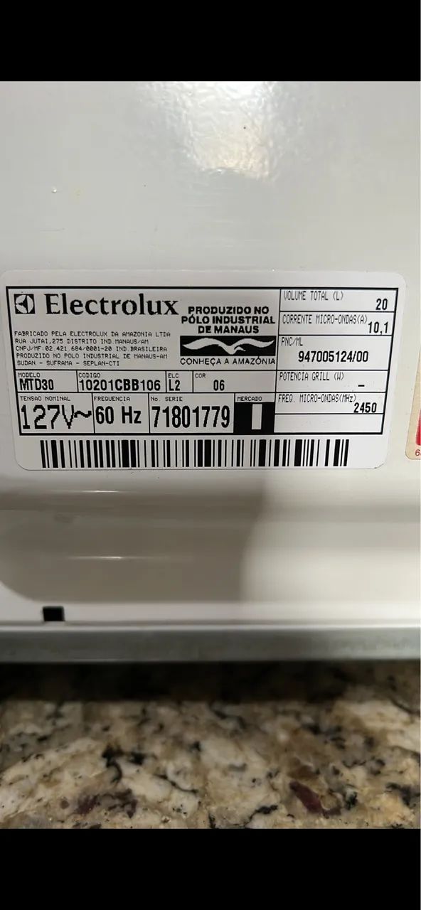 Forno microondas Eletrolux 20 li - Foto 3