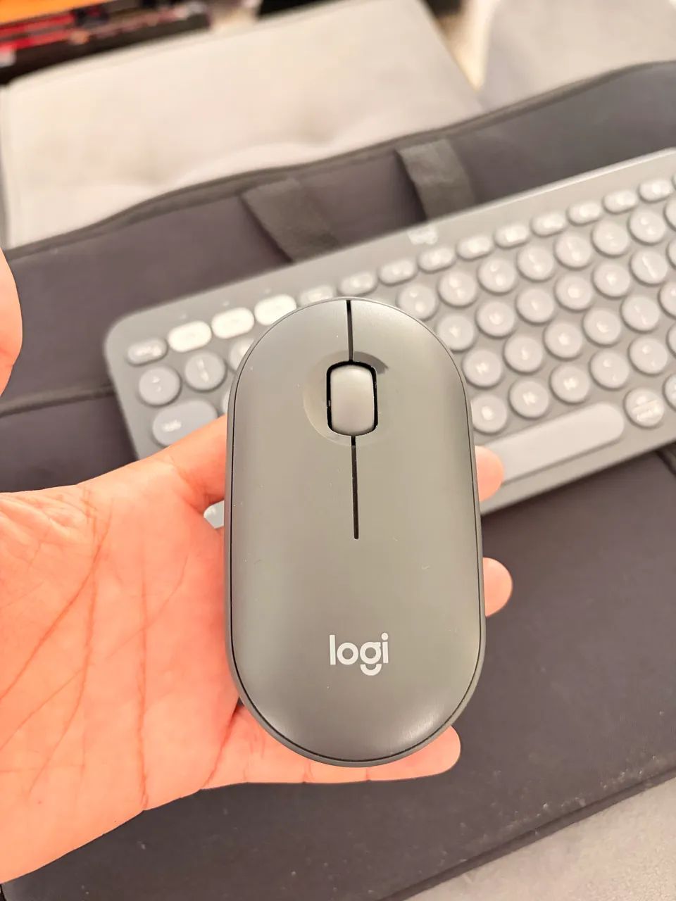 MOUSE + TECLADO LOGTECH (sem fio ambos)  - Foto 2