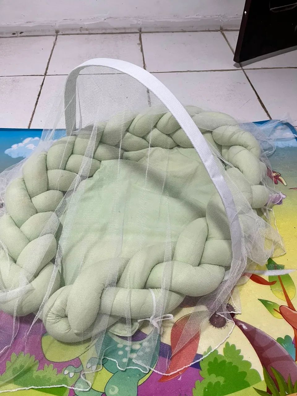 Kit Ninho de bebê e almofada Amamentação  - Foto 3