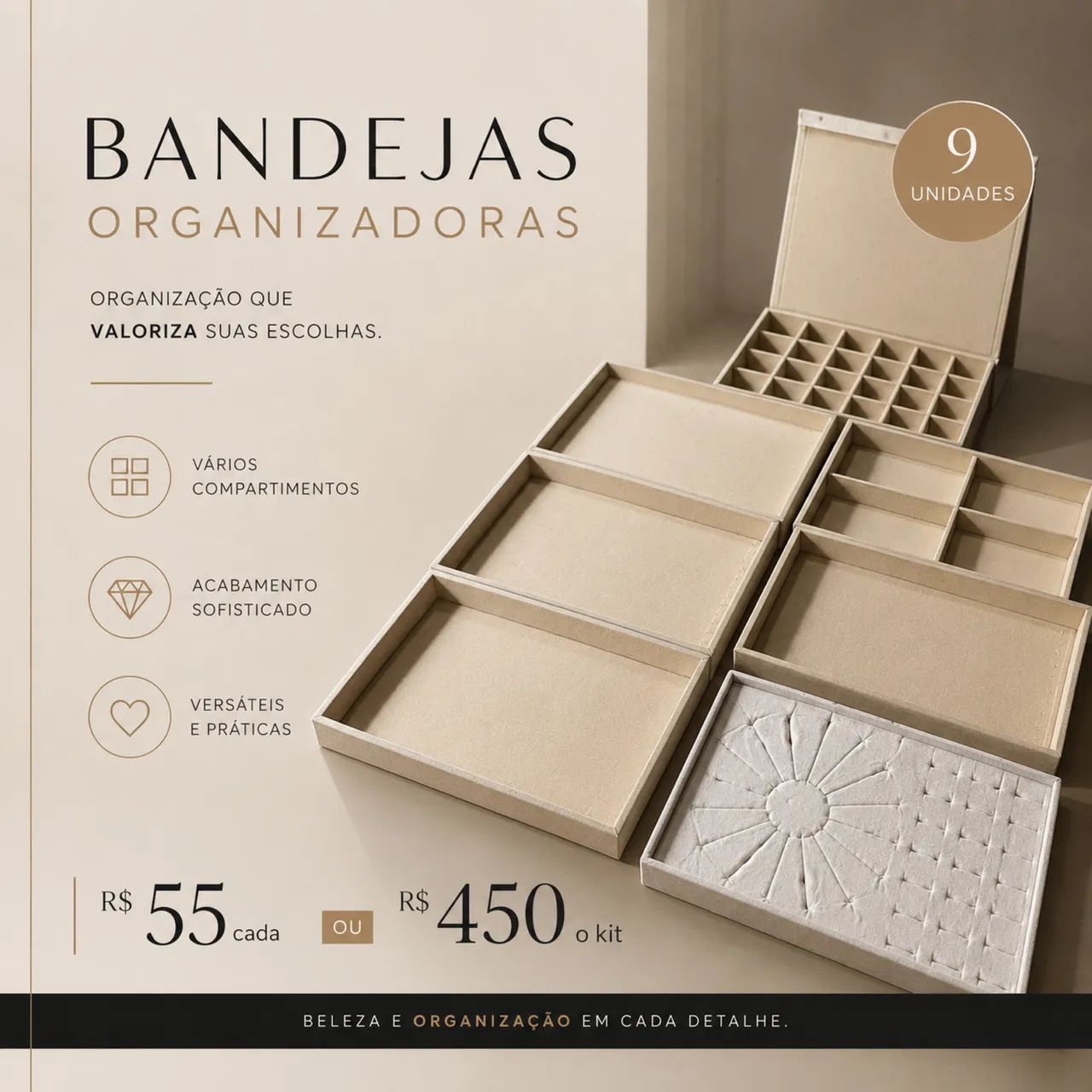 Bandejas para Joias