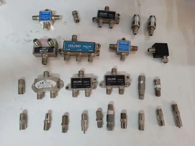 Lote conector divisor para antena tv