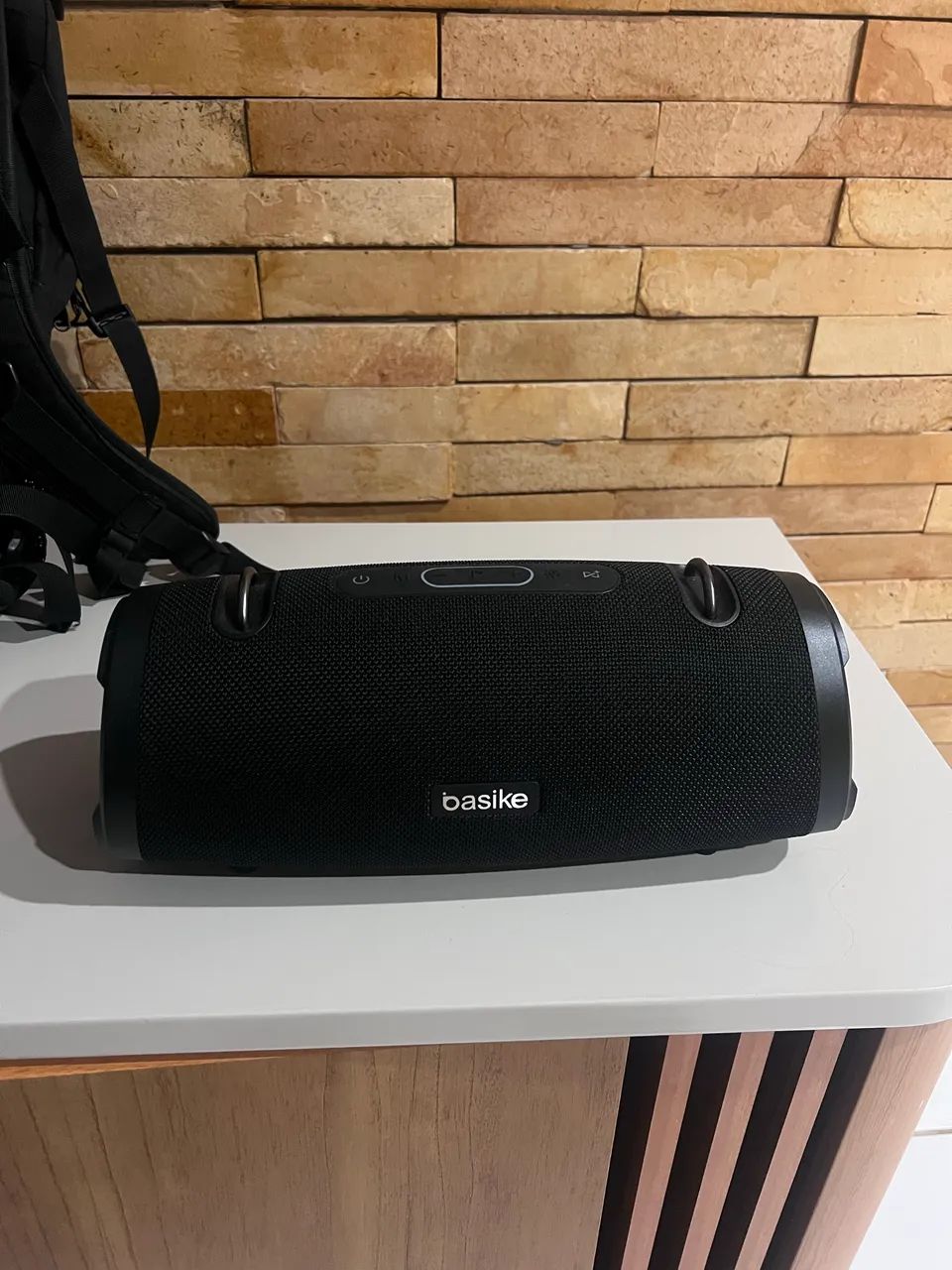 Caixa de Som Bluetooth Basike RAD-133 - Potente e Nova! - Foto 2