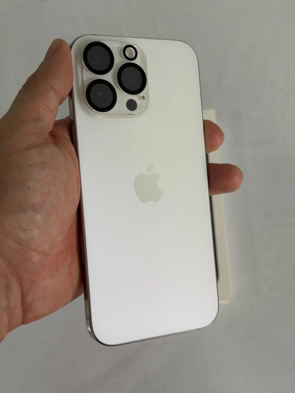 iPhone 16 Pro Max 256gb Titânio Branco | Impecável, Como Novo