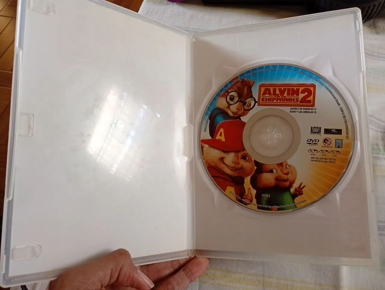 DVD do filme Alvin e os Esquilos 2 - Foto 3