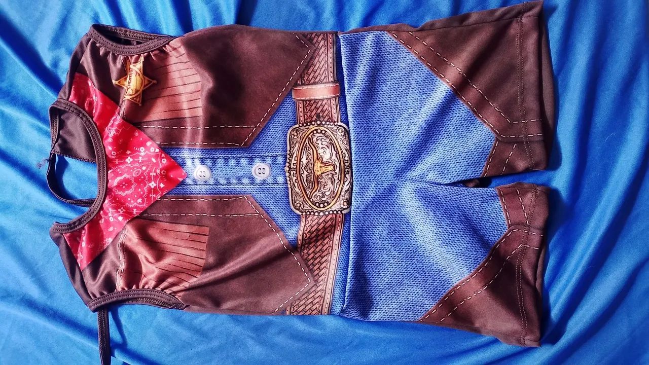 Fantasia infantil de cowboy 