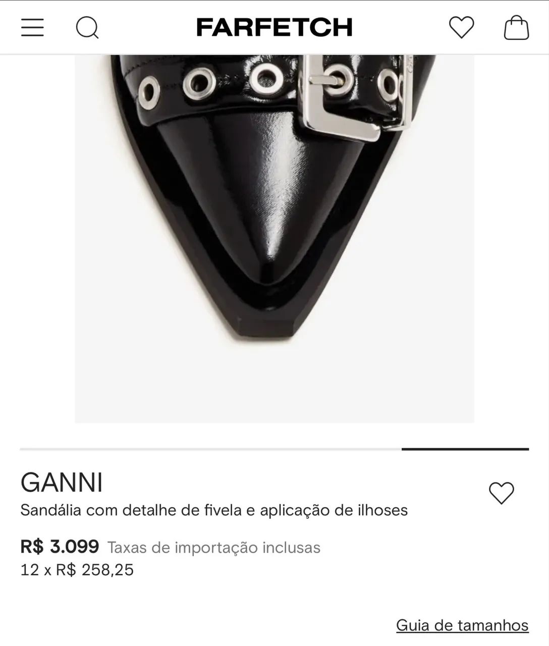 Sandália Ganni - Foto 5