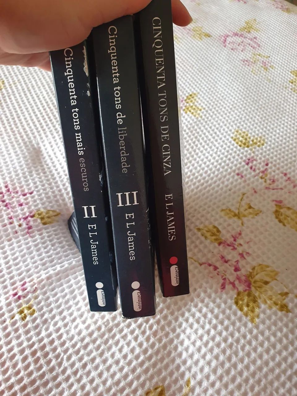 Coleção de livros cinquenta tons de cinza