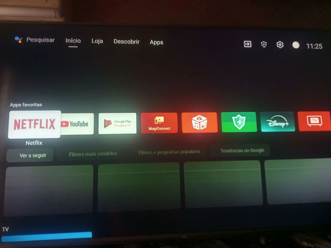 Tv 55 polegadas TCL Android.  1000 - Foto 4