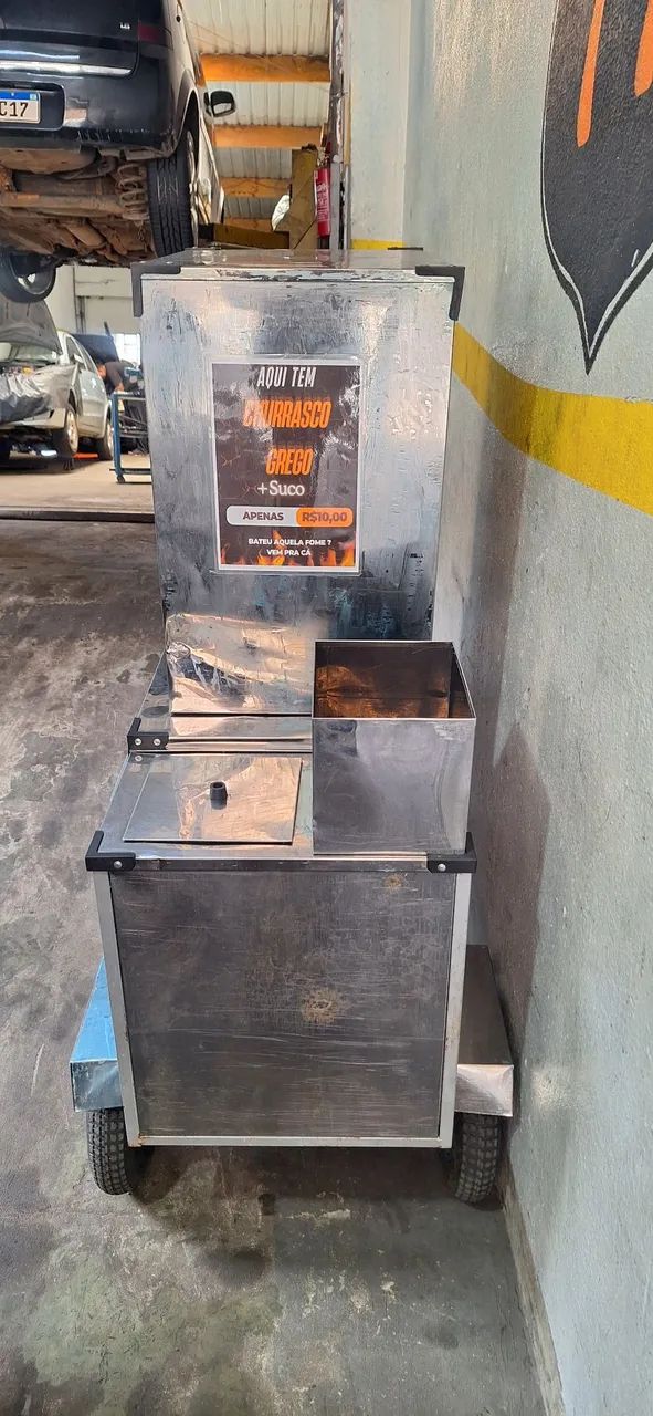 Carrinho de churrasco grego  - Foto 3