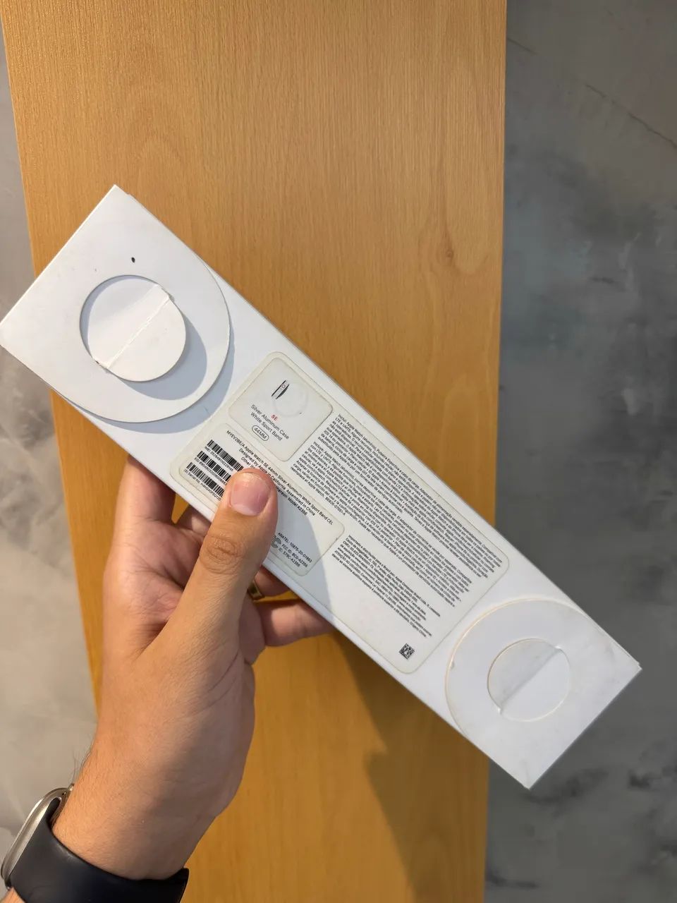 Caixa de Apple Watch SE 44MM Prata GPS + CEL  - Foto 3