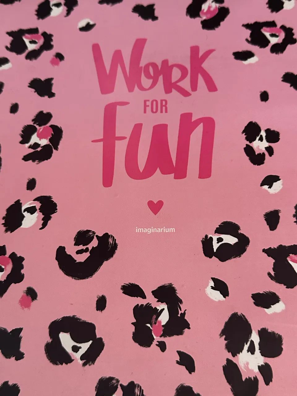 Mesa de estudos rosa ?work for fun? da Imaginarium  - Foto 3