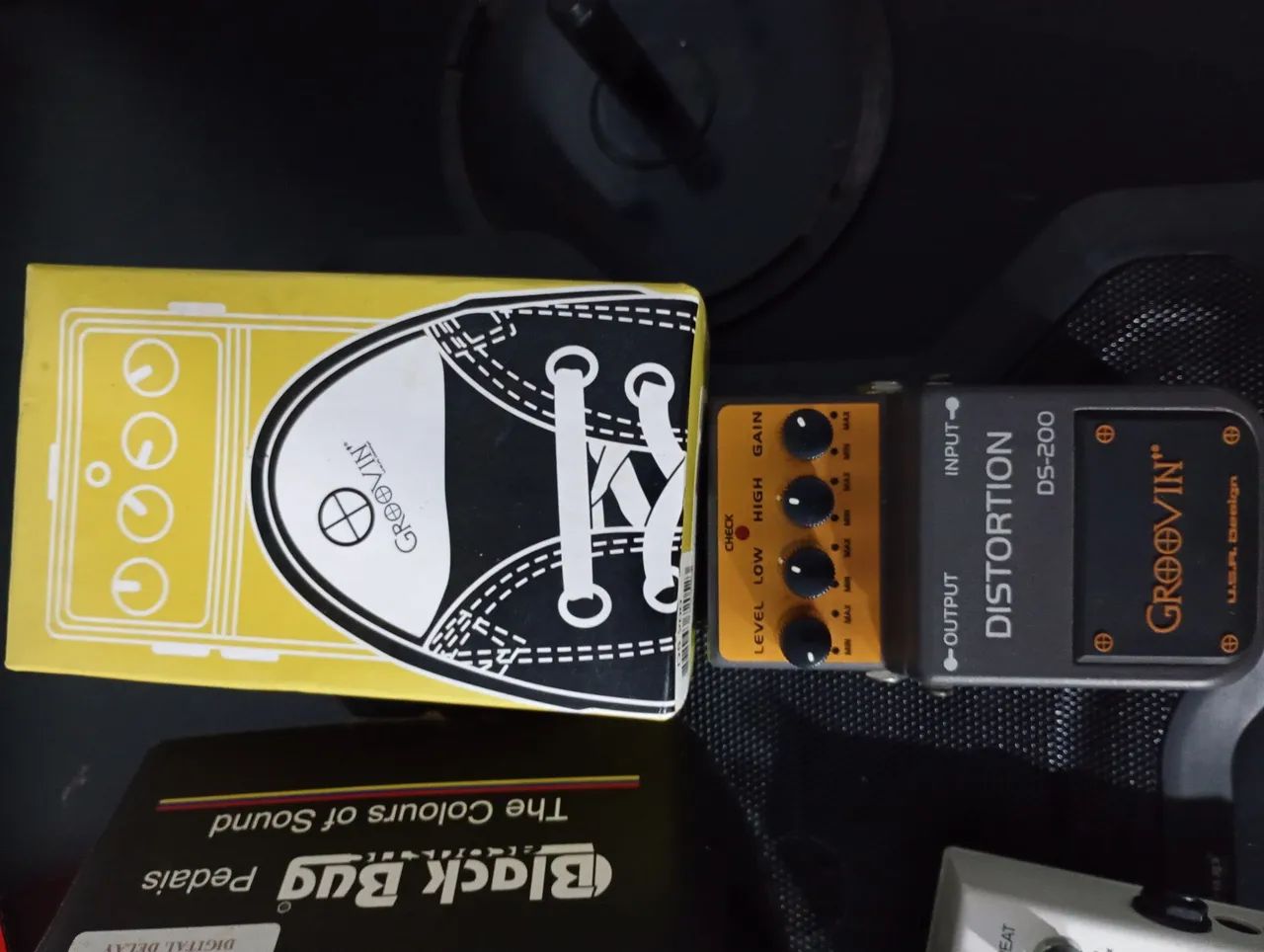 Pedais para guitarra