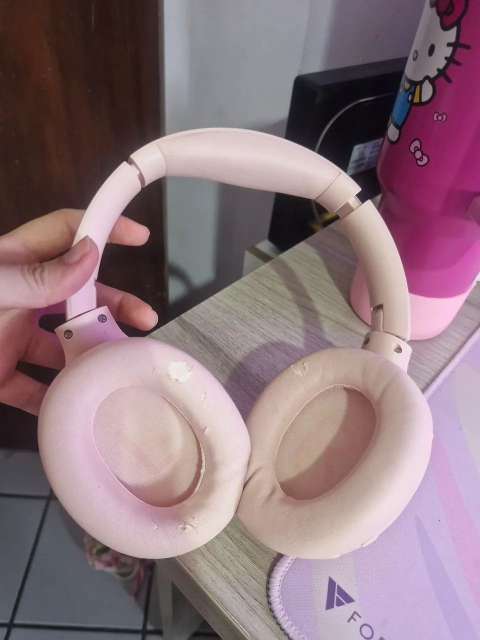 Headphone QCY H3 rosa - Foto 3