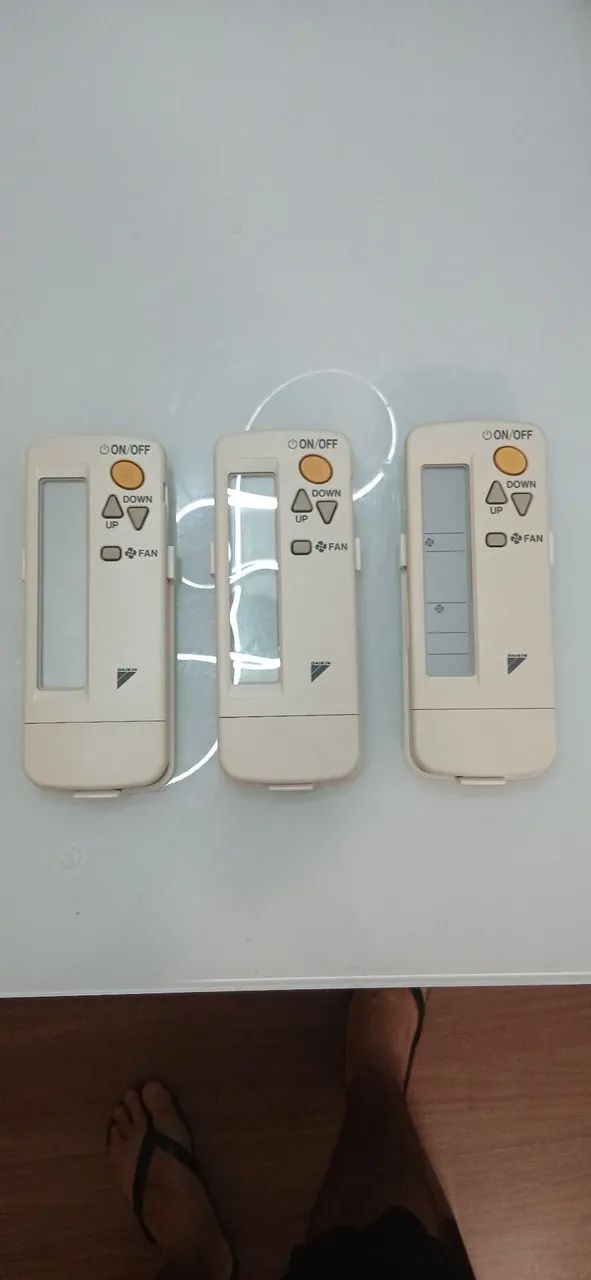 Controle de ar condicionado 