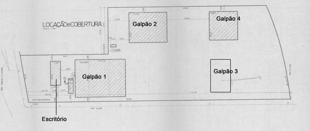 Galpão/Depósito/Armazém para aluguel tem 320 metros quadrados
