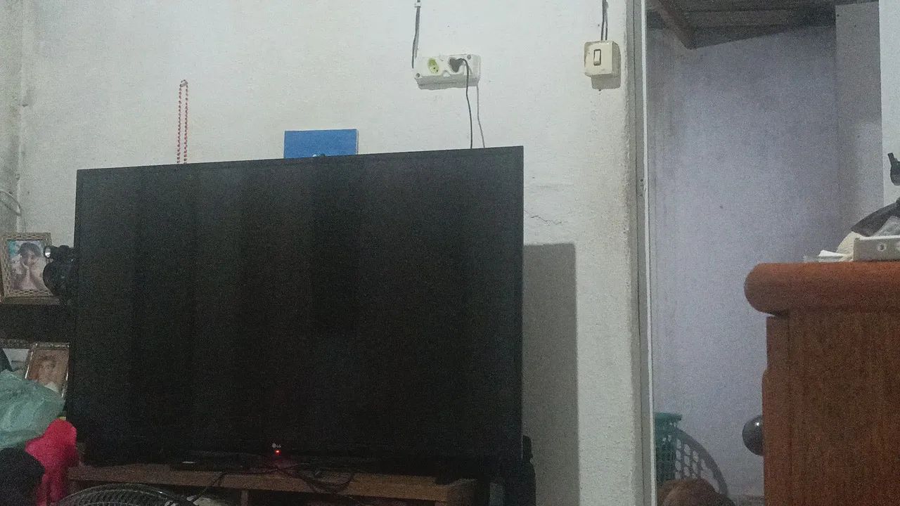 tv LG 49 polegadas tela queimada 