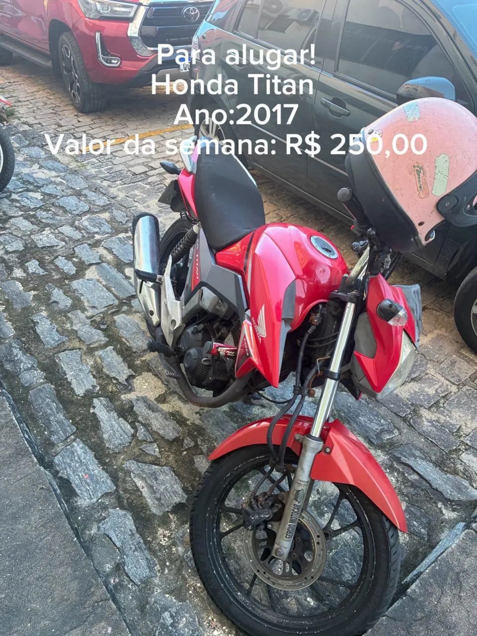 Aluga-se motocicleta para trabalho!