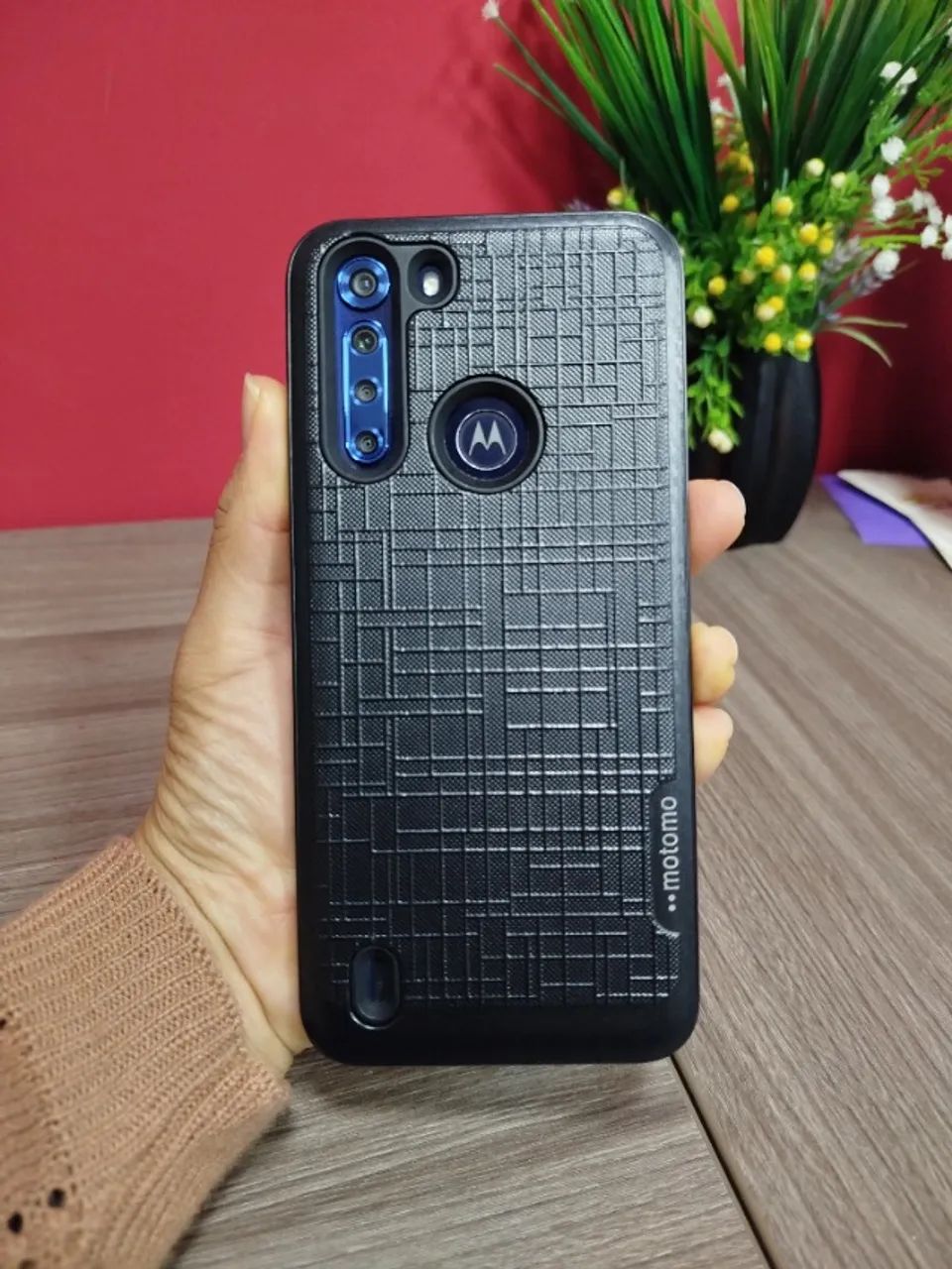 Motorola one fusion 128GB cor azul usado e funcionando normalmente  - Foto 3