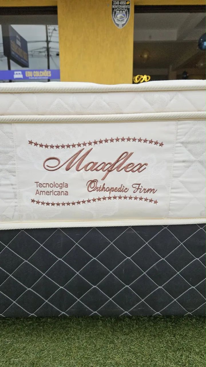 Cama Box Casal MAXFLEX USADA - ENTREGO  - Foto 3