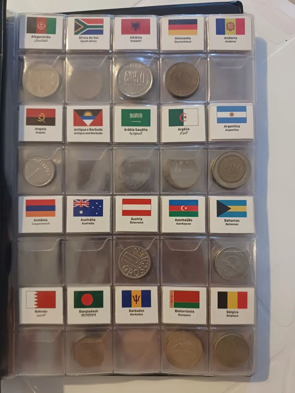 Moedas estrageiras