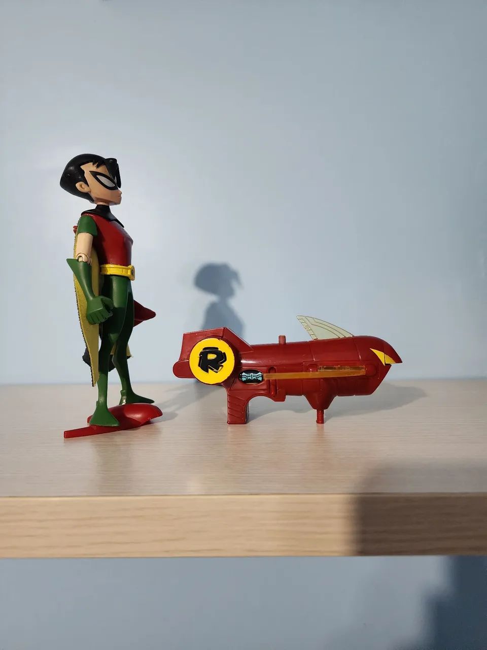 action figure the batman robin shadow tek dual defender - Foto 5
