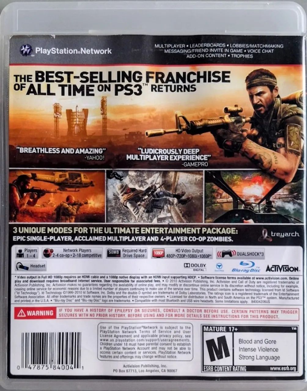 Call of Duty Black Ops - PS3 - Foto 2