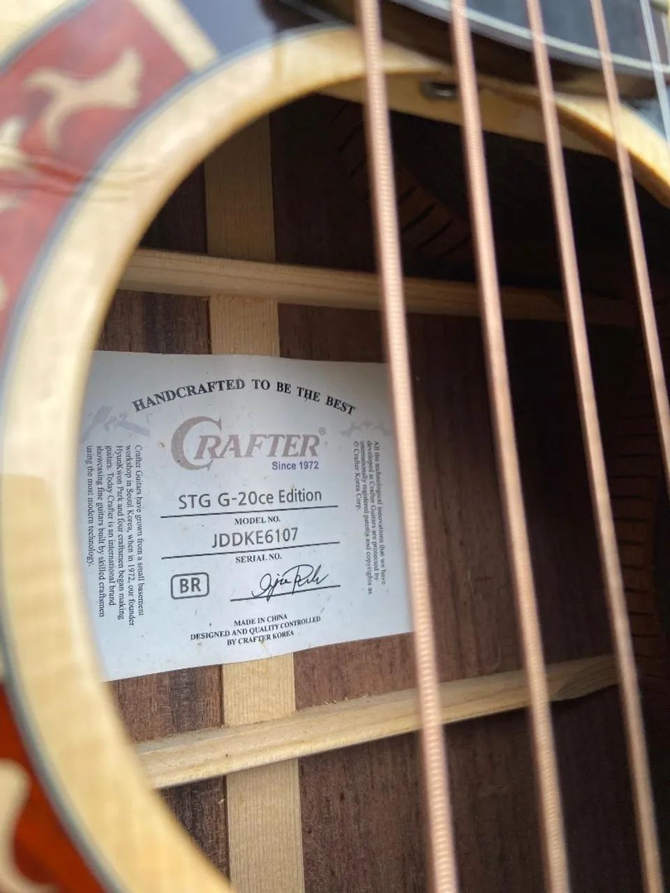 Violão Crafter STG-20 + Bag Original  - Foto 4