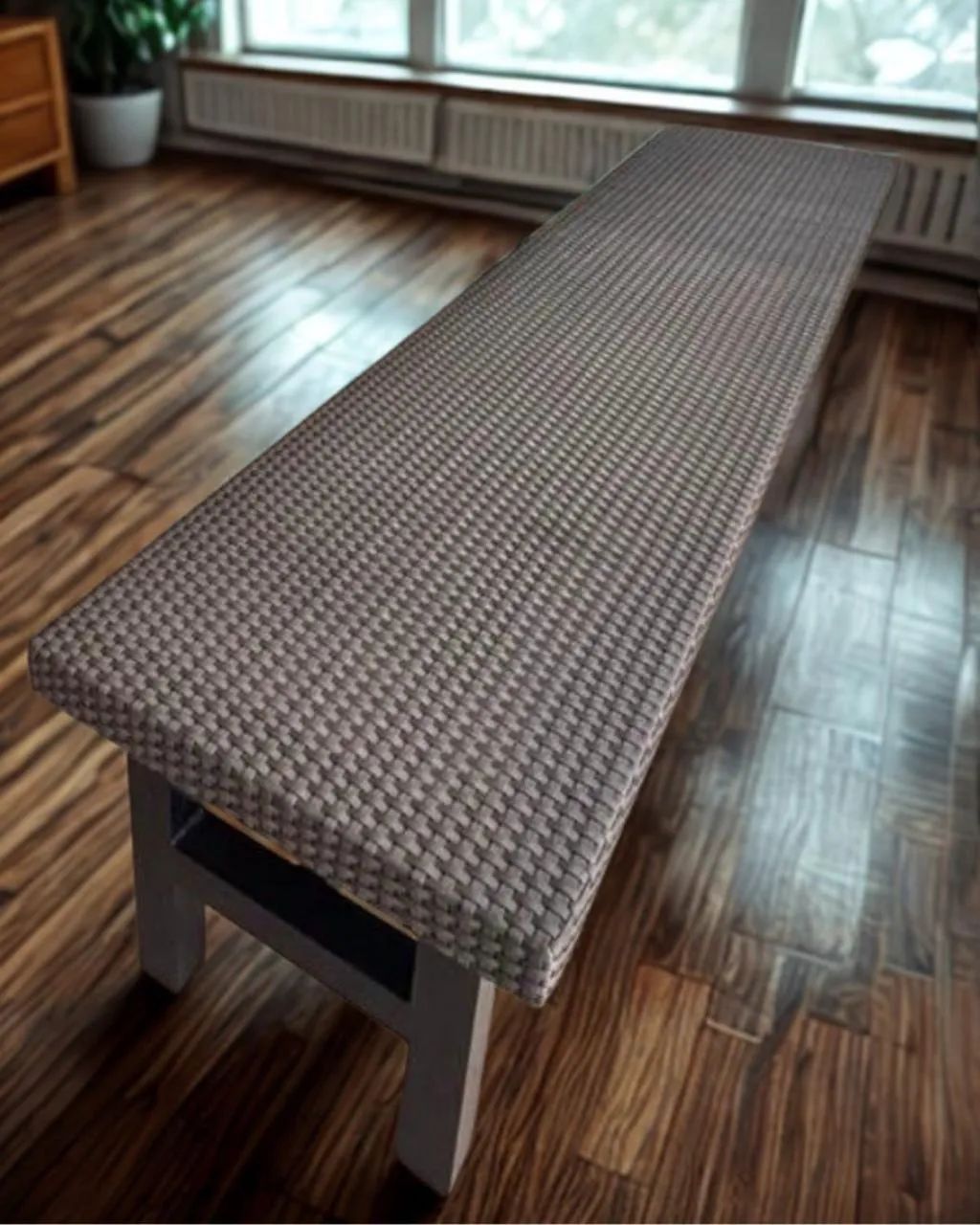 Banco de alumínio com treliça 1,80m - resistente e elegante - Foto 3