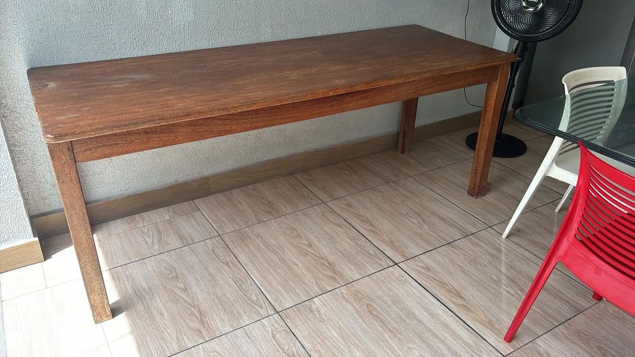 OPORTUNIDADE, mesa de ANGELIM maciça! - Foto 3