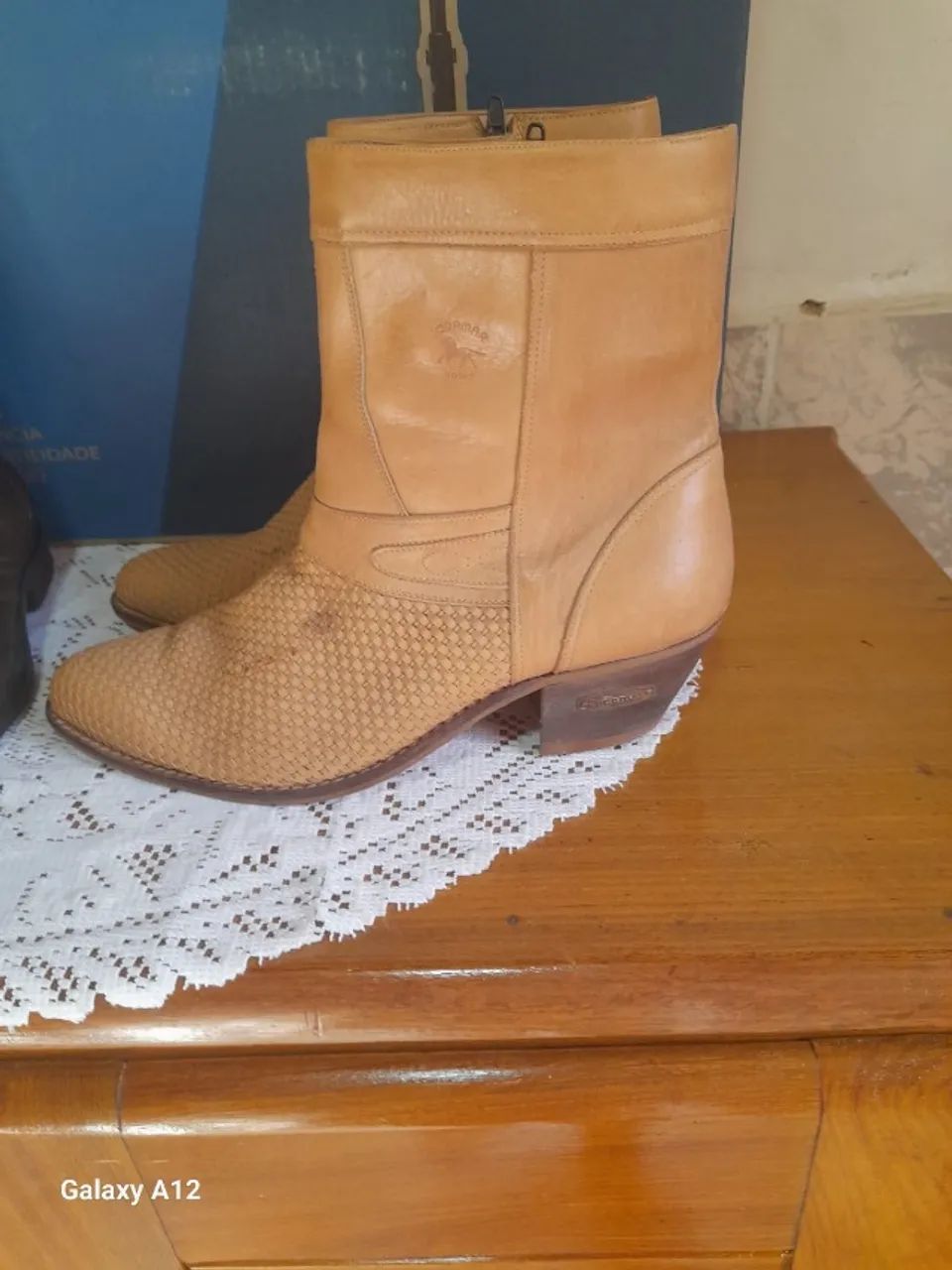 Bota de couro legítimo  - Foto 2