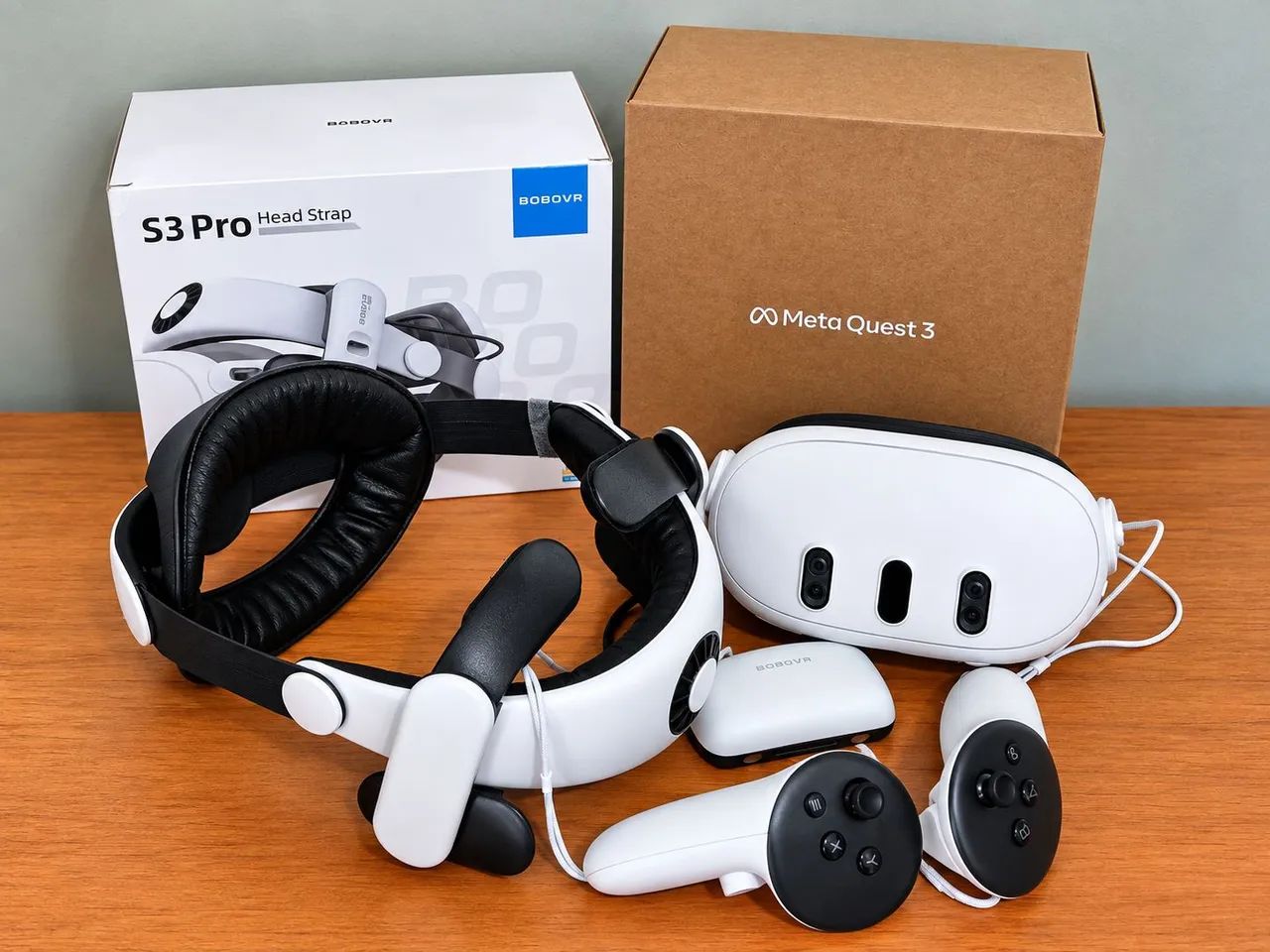 Meta Quest 3 512GB + BOBOVR S3 Pro - Kit Completo - Consoles de