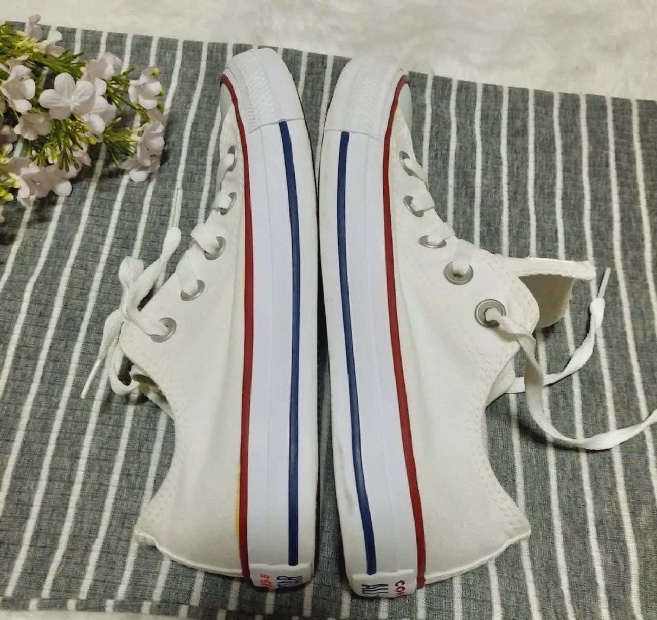 All Star Branco Converse Tam 34 - Foto 3