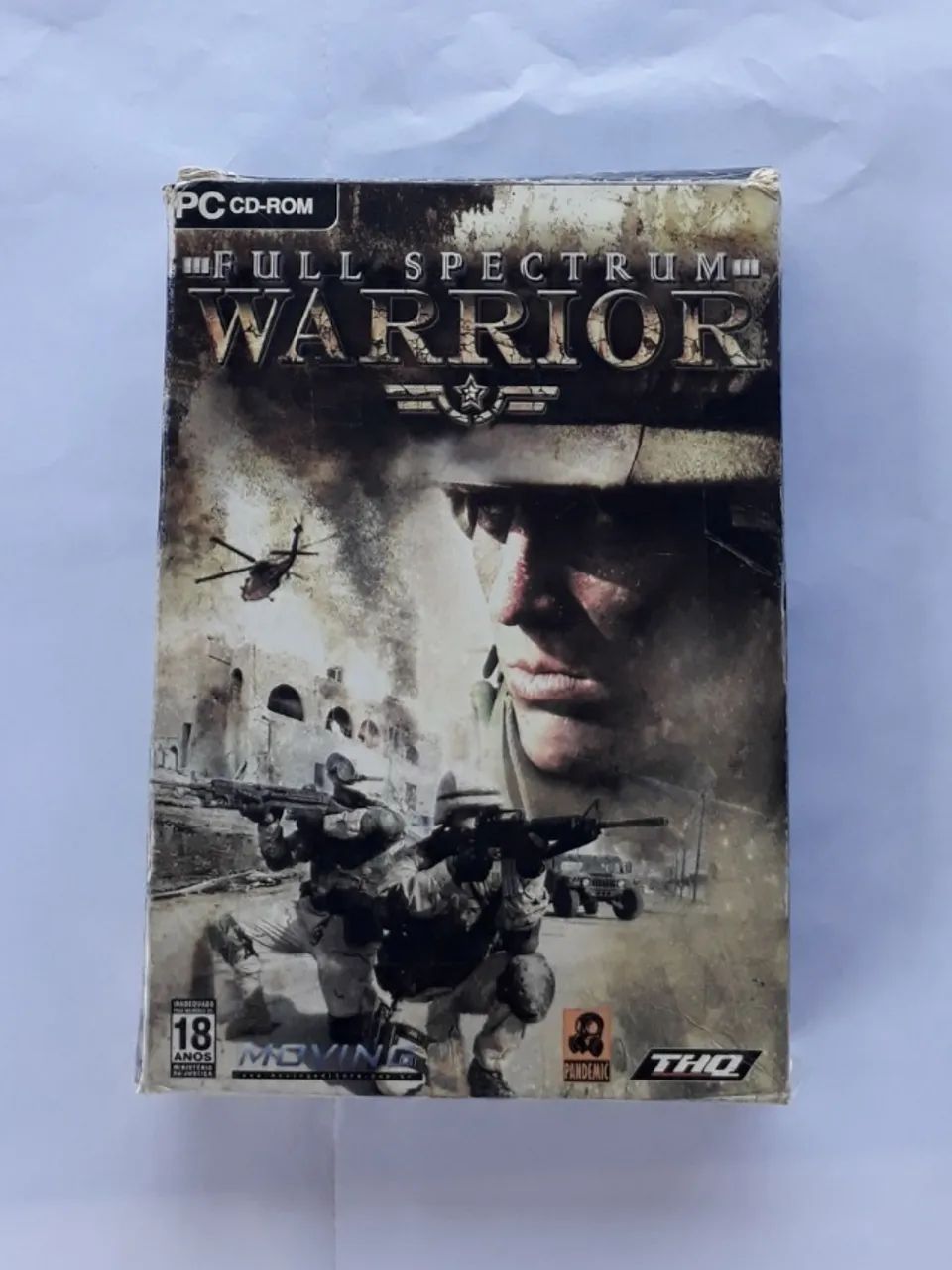 cd de jogo warrior full spectrum premiado excelente estado 57cx