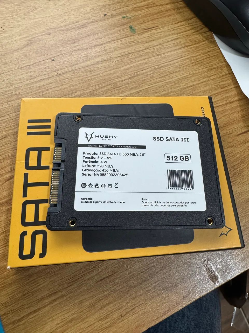 SSD Sata III 512GB Husky Gaming