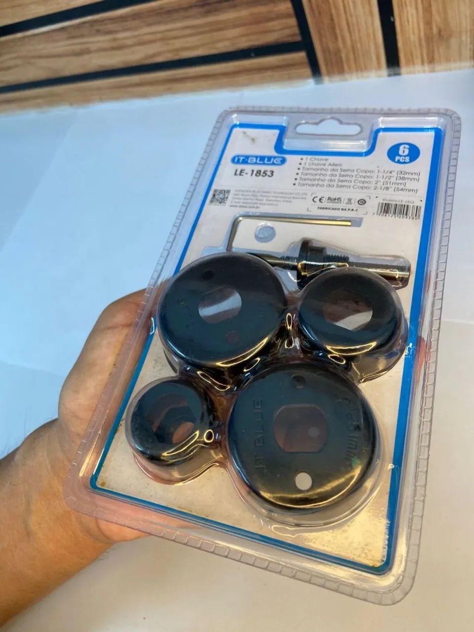 IT Blue LE-1853 Cup Saw Kit 6 Pieces