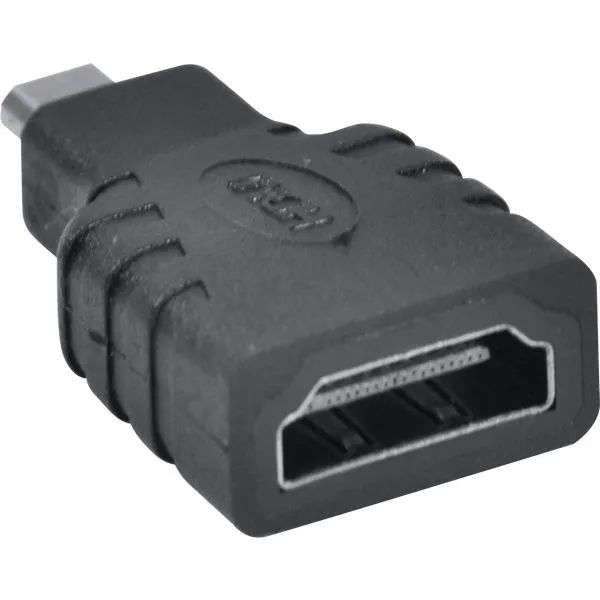 Adaptador Micro Hdmi Macho x Hdmi Fêmea - Ah-mch *ENTREGA GRÁTIS* - Foto 2