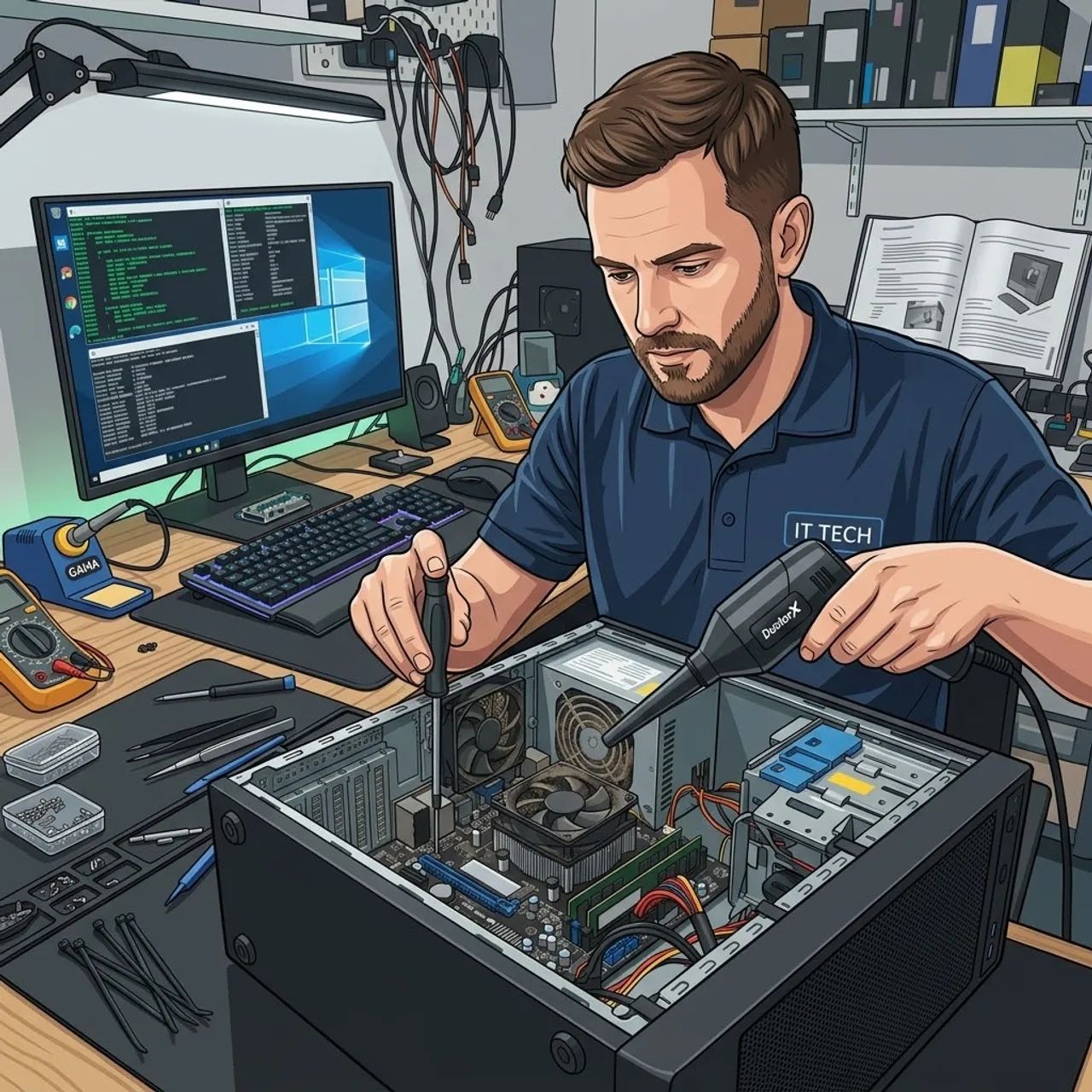 Montagem e Manutenção de Microcomputadores e Smartphones 