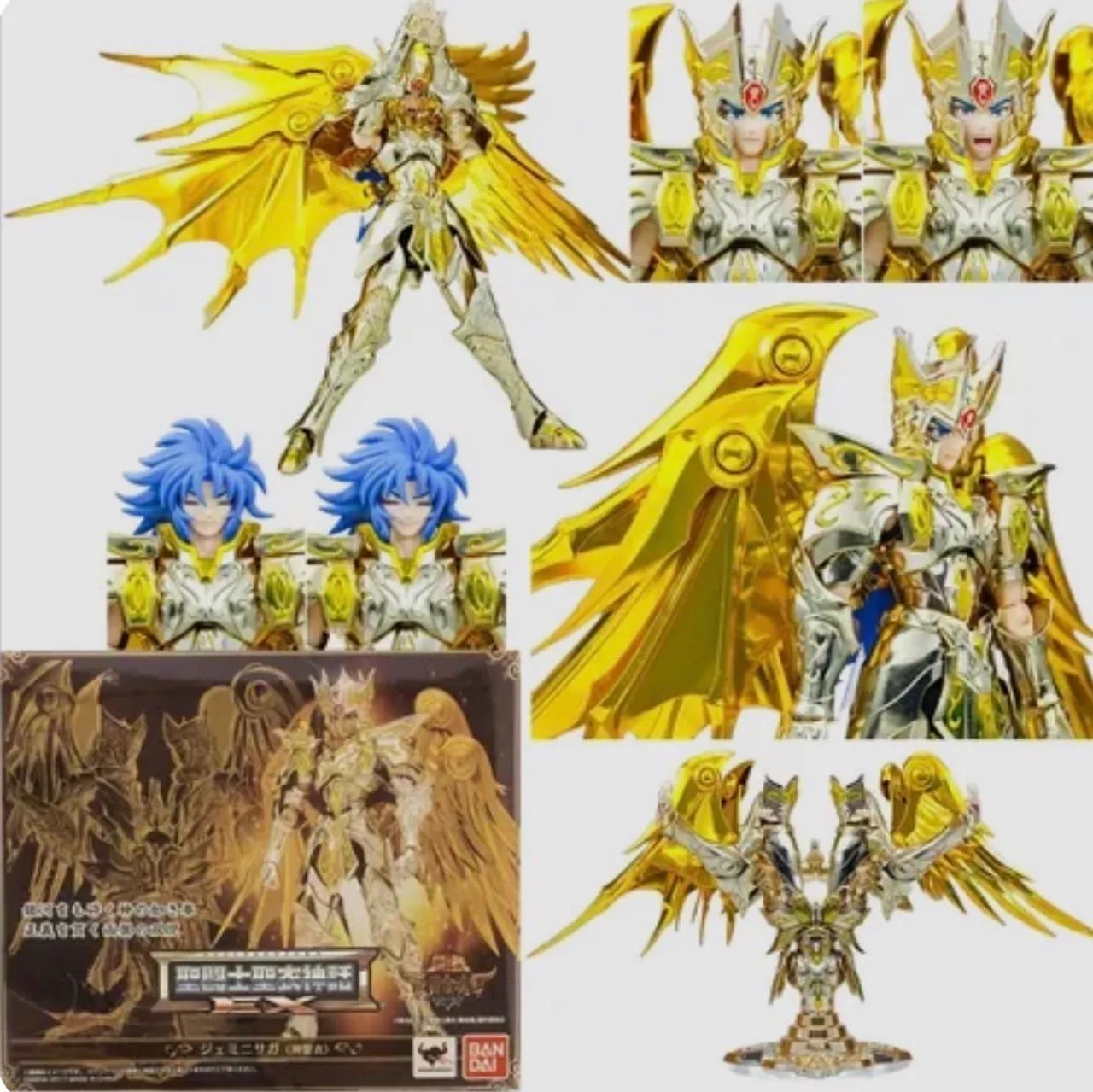 Saga de Gêmeos SOG NOVO LACRADO Soul of Gold Cloth Myth EX