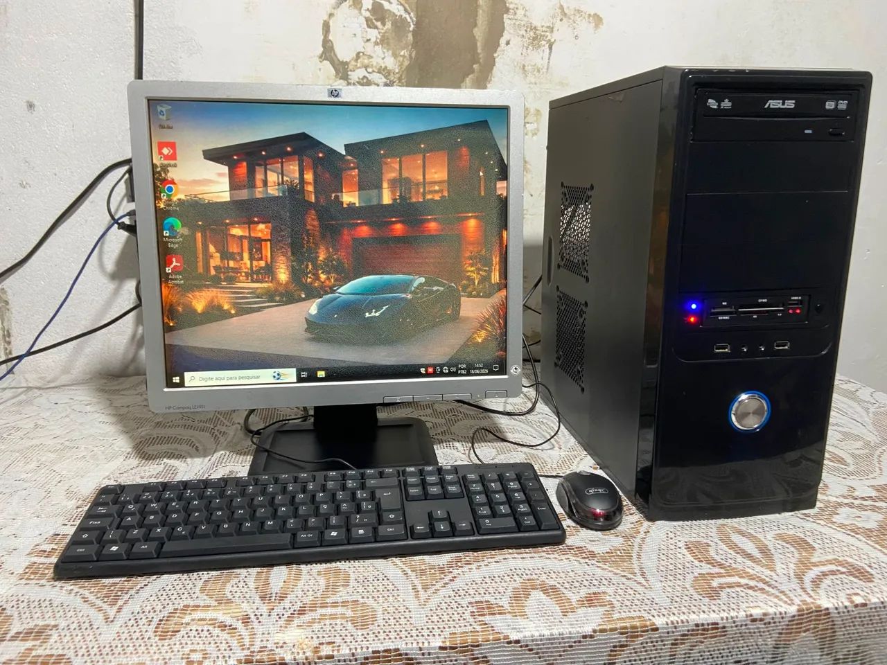 PC COMPLETO  DDR3 4GB ACEITO CARTÃO DO GARANTIA  470$