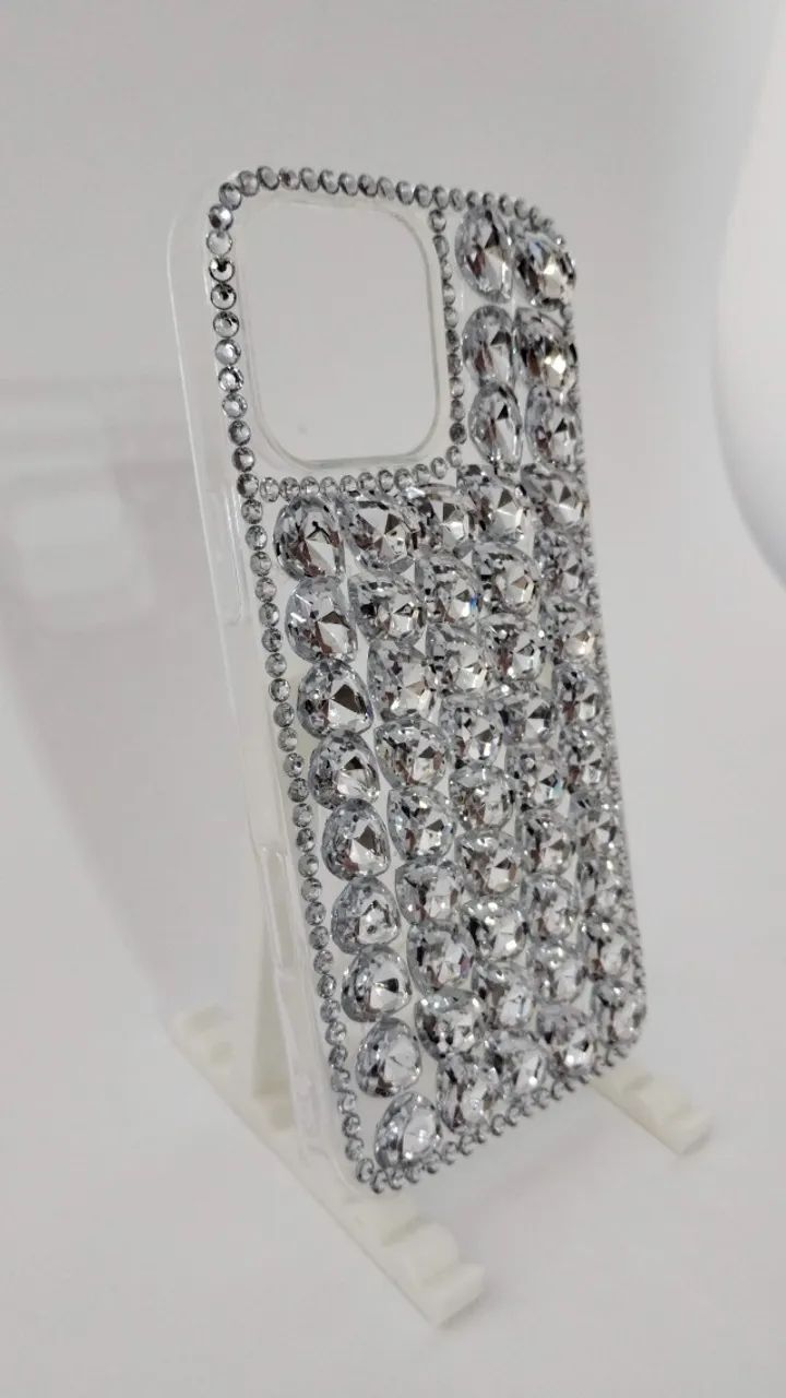 Capa para iPhone 16 PRO MAX acabamento cristal