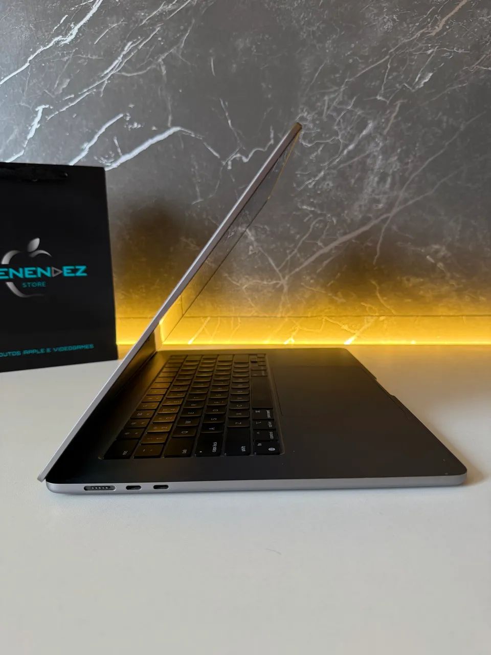 Macbook Air M2 15,3", 8gb Ram e 256gb Ssd, impecável! TROCAS - Foto 4