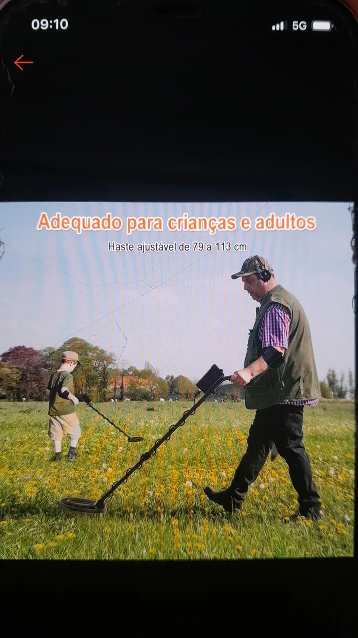 Vendo detector de metais novo - Foto 4