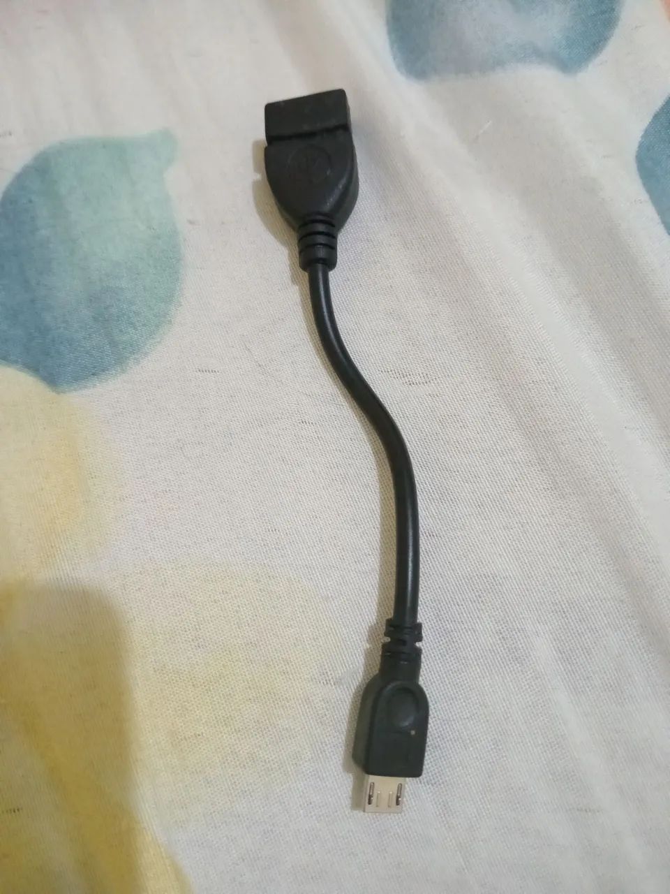 Vender um cabo OTG usb Tablet celular pendrive V8 - Foto 3