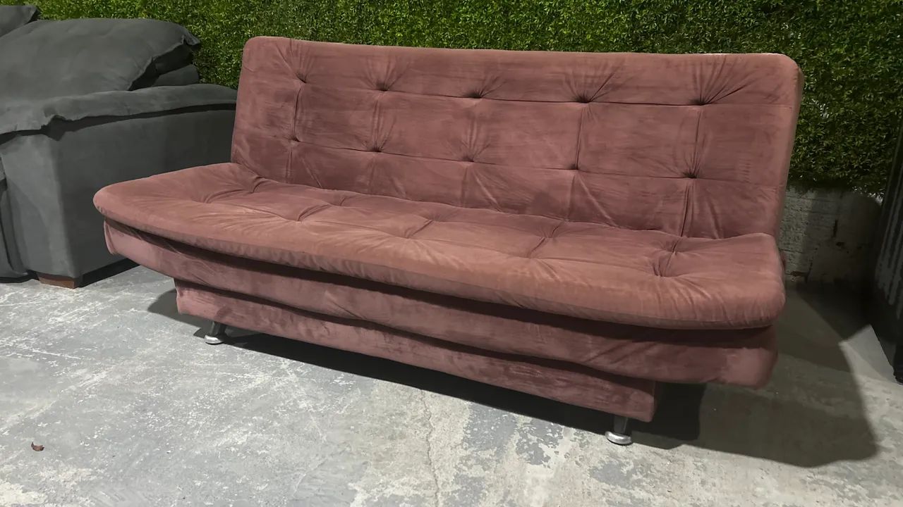 Sofá cama 3 posições Rosê  - Foto 2