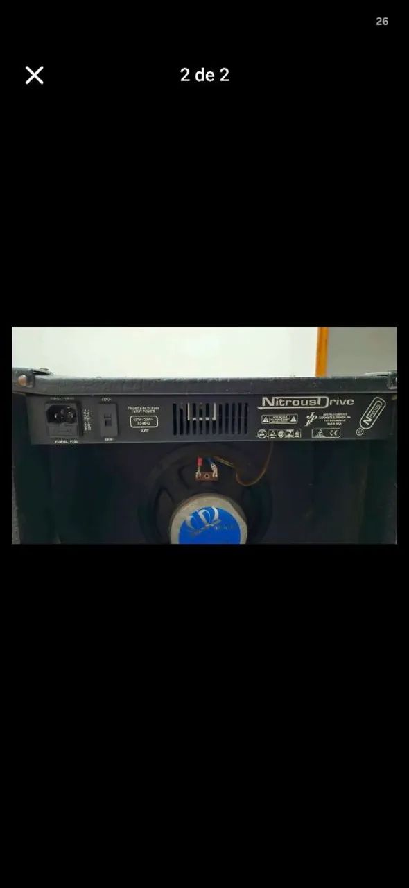 Amplificador meteoro nitrous drive - Foto 2