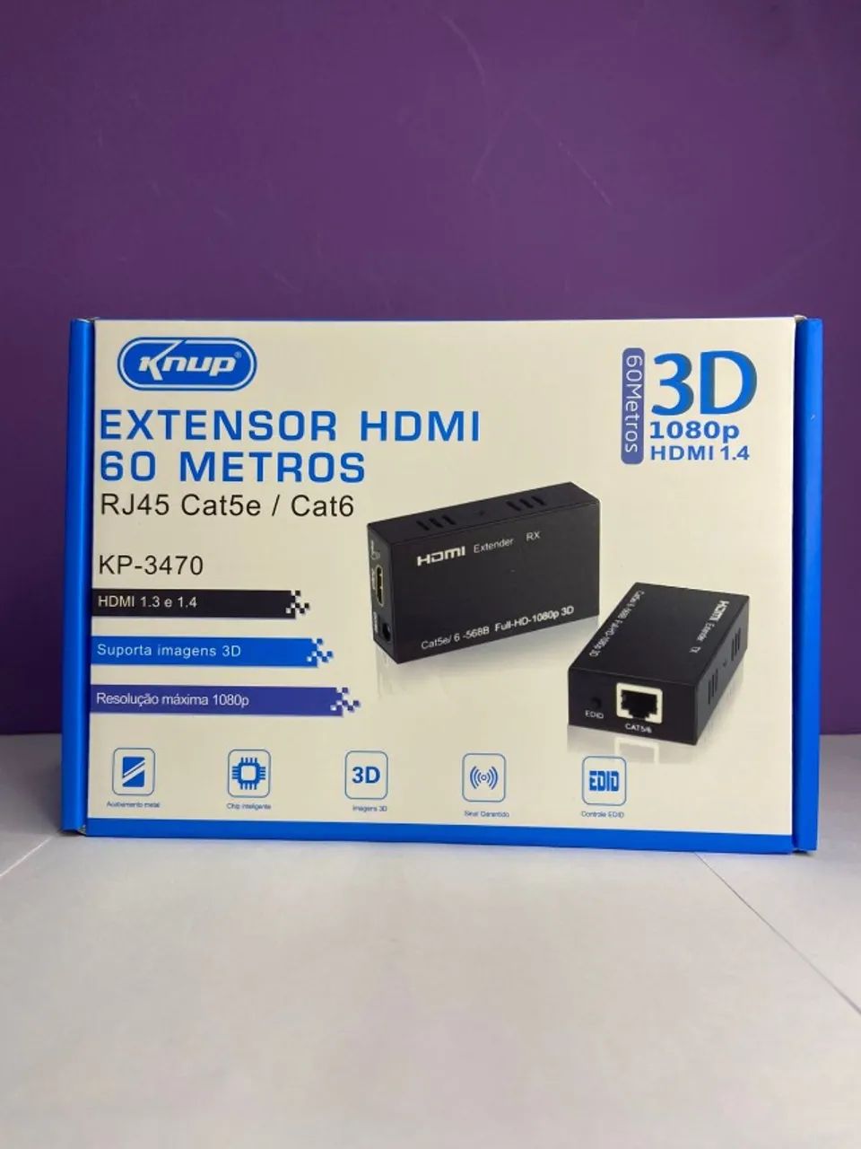 Extensor Hdmi 60 Metros - KP-3470 Knup - Foto 4