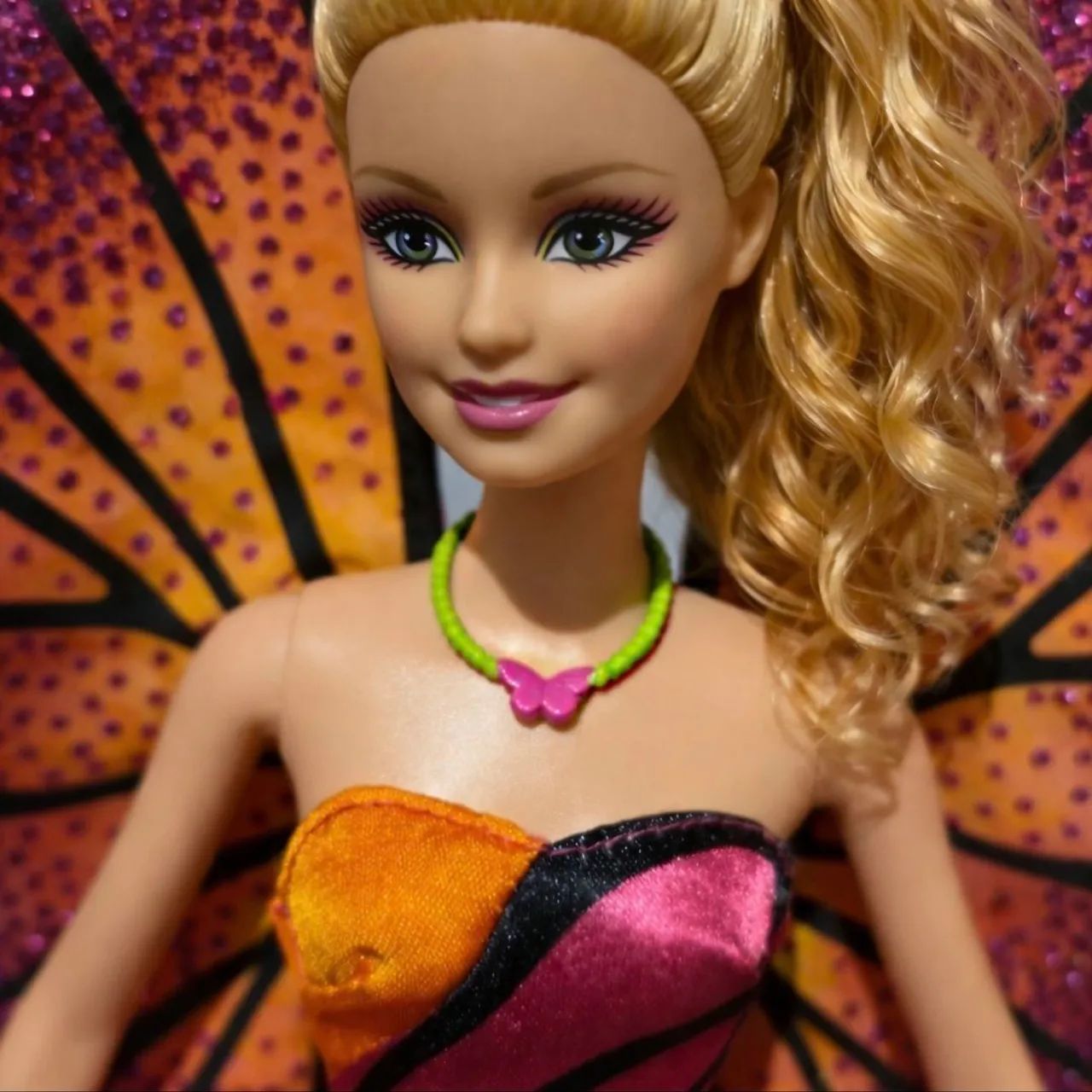 Colar para a boneca Barbie Butterfly - impressão 3D - Foto 3