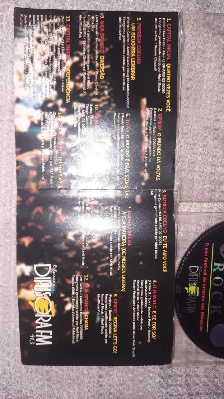 Cd de rock nacional - Foto 3