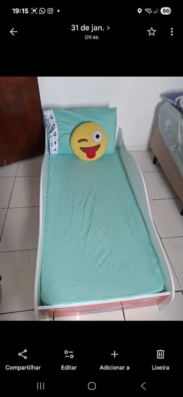 Cama + colchão 