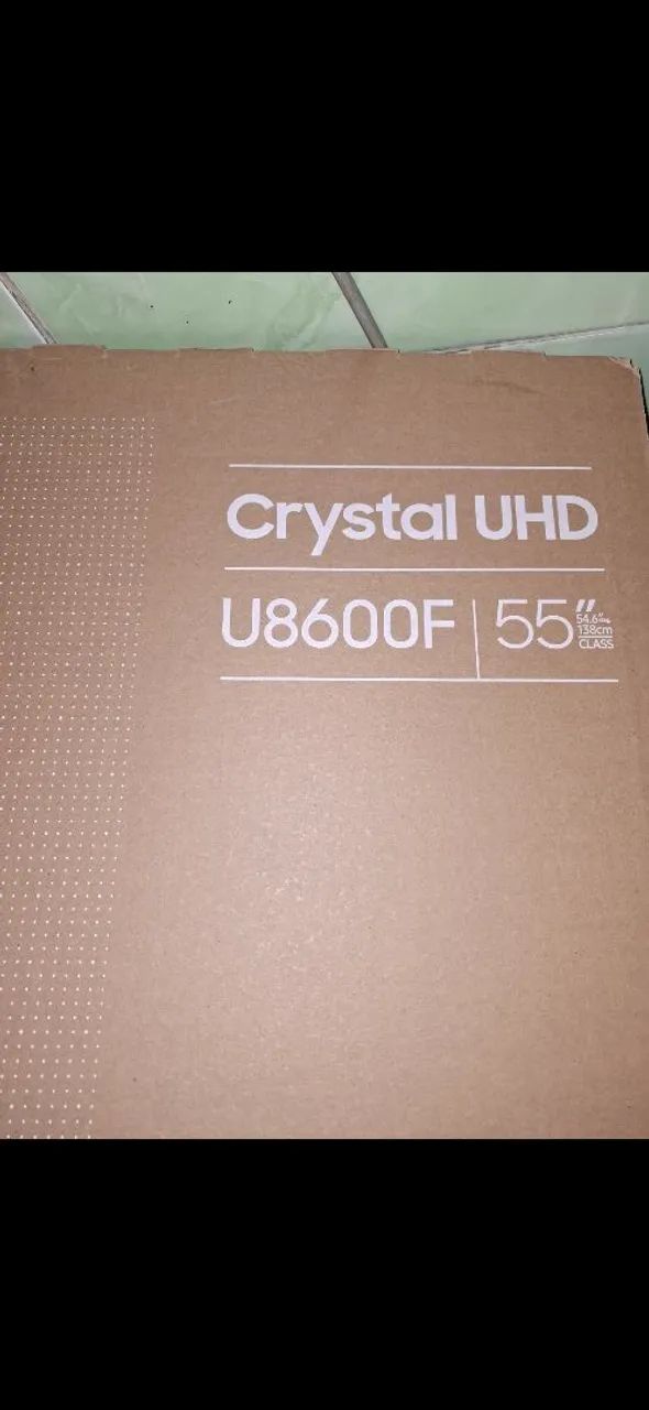 TV Samsung crystal UHD 55"